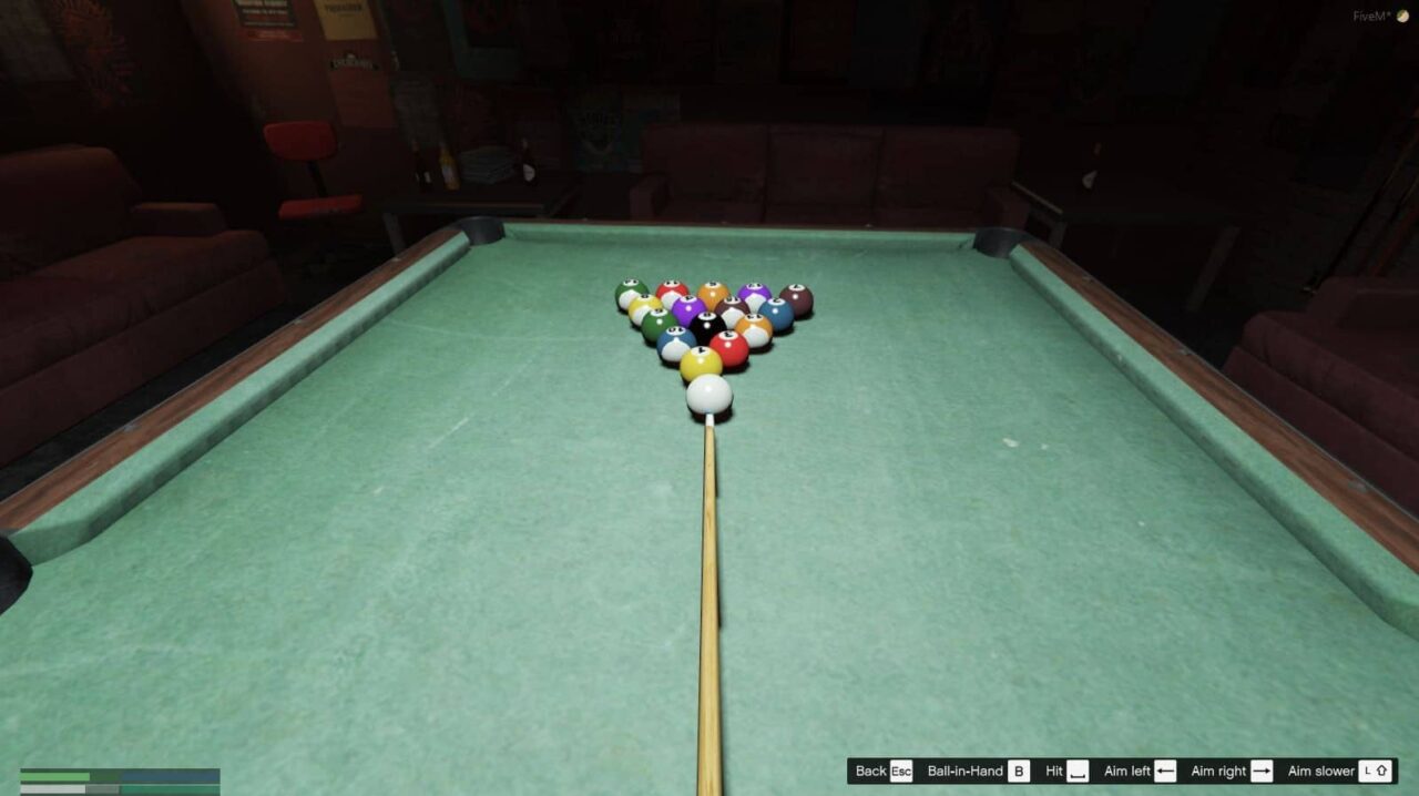 8-Ball Pool / Billiards FiveM — FiveM script