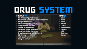DRC Drugs V2 — FiveM script