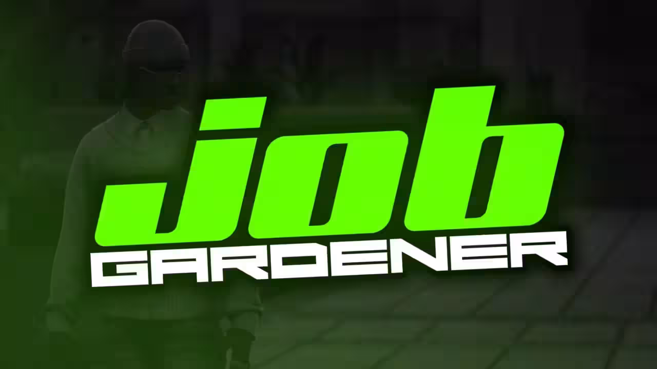 FREE Gardener Job — FiveM script
