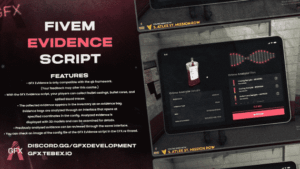 FREE QBCore Evidence System — FiveM script