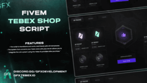 FREE Ingame Tebex VIP Shop — FiveM script