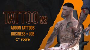 RCore Tattoo Shop Script — FiveM script