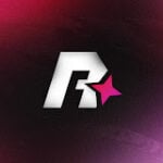 Redutzu FiveM Store brand logo — stylized white R with magenta star on a dark pink and black background